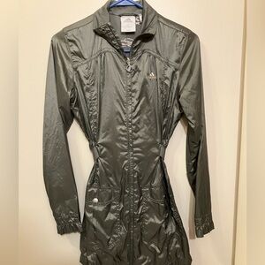 Adidas Women's Metallic Gray Utility Jacket
